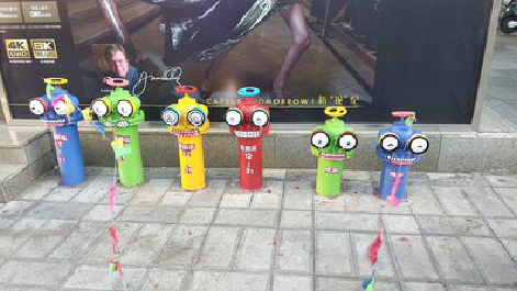 嵩明商业区彩绘