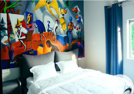 嵩明对于酒店的墙体彩绘而言更注重哪些方面?