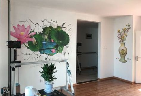 嵩明墙体彩绘相比墙纸的优势。