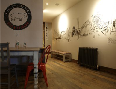 嵩明教你判断手绘墙质量的好坏。