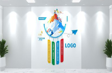 嵩明公司企业形象墙的工艺材料有哪些？