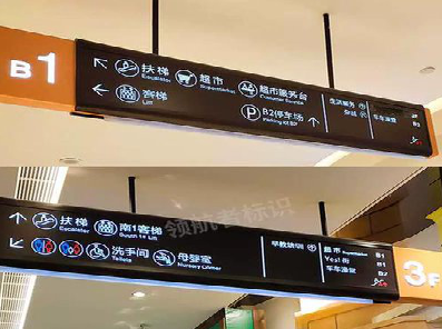 嵩明如何通过商场标识牌引导客流分布?