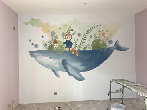 嵩明手绘墙的特点及优势。